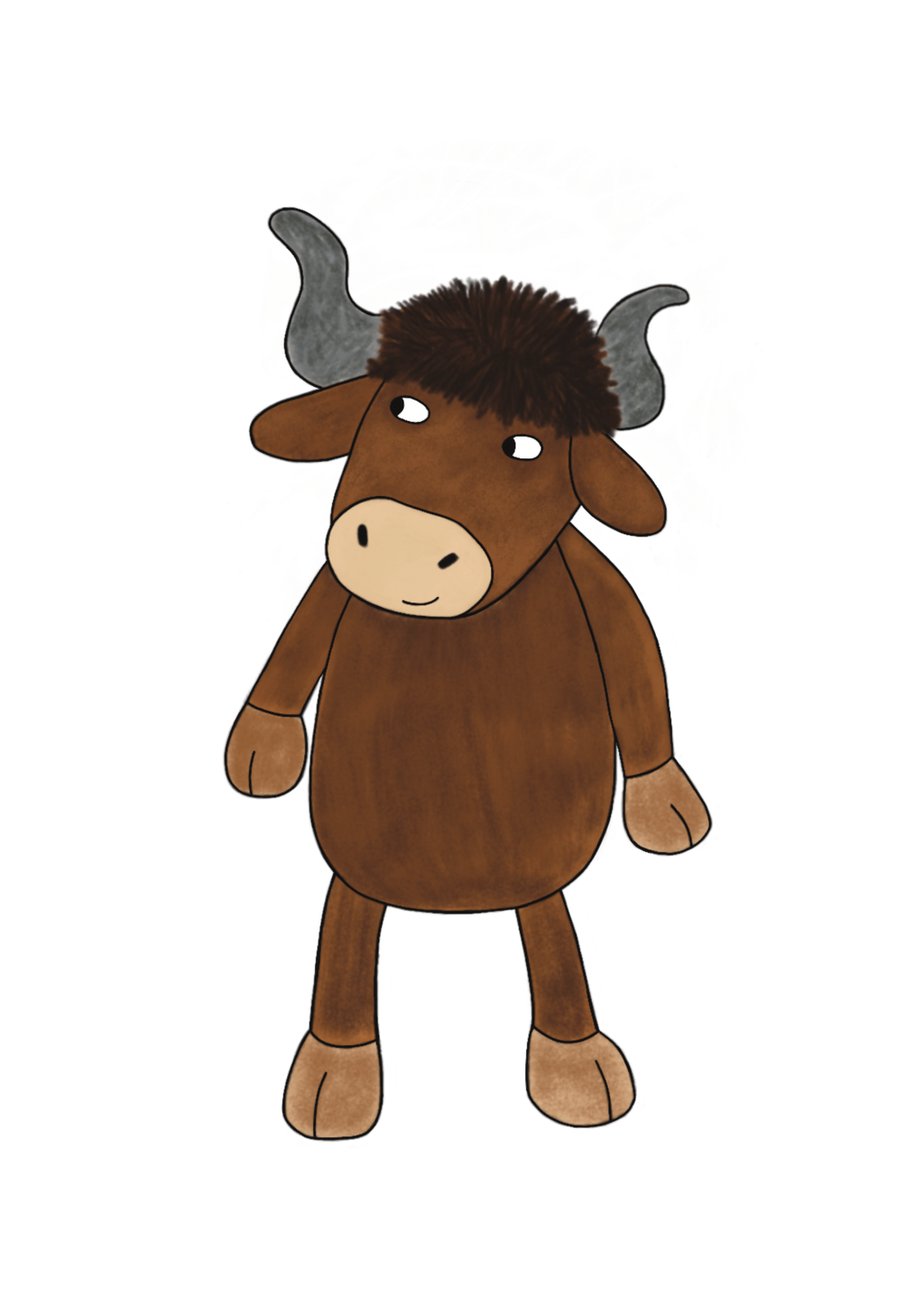 Print- The Bull