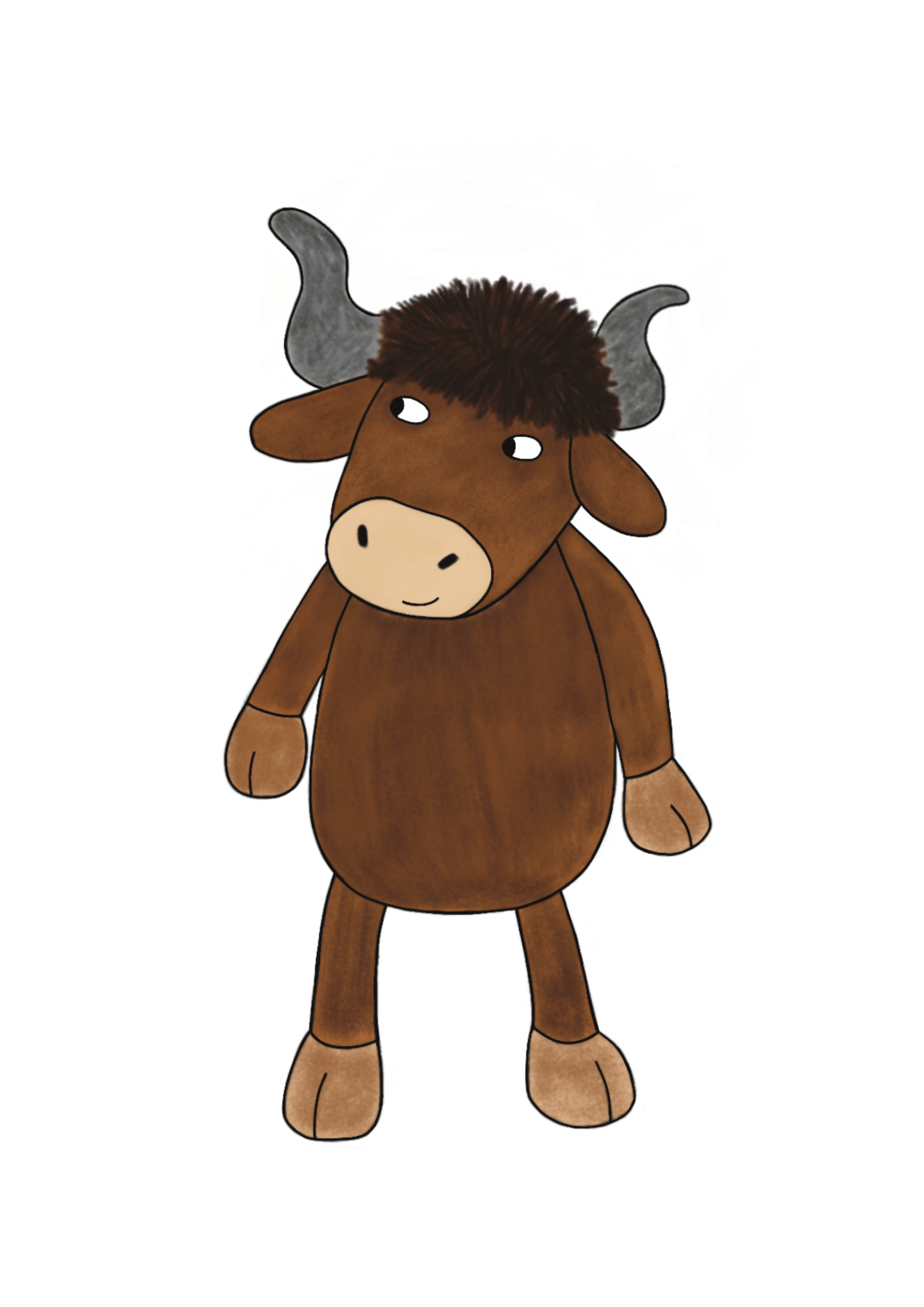 Print- The Bull