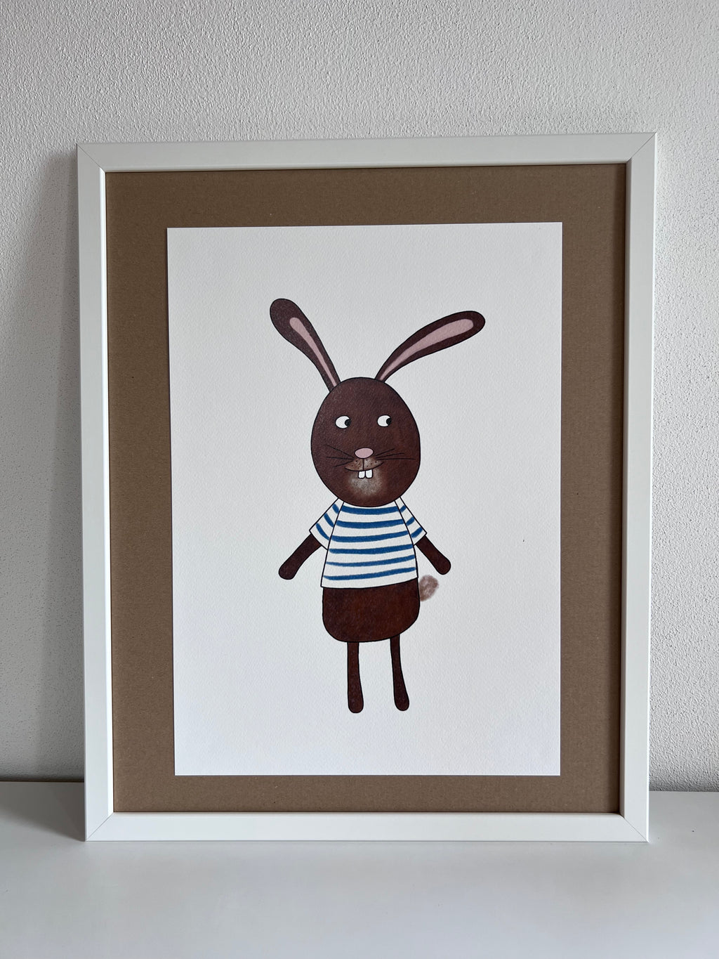Poster- The Rabbit in T- Shirt