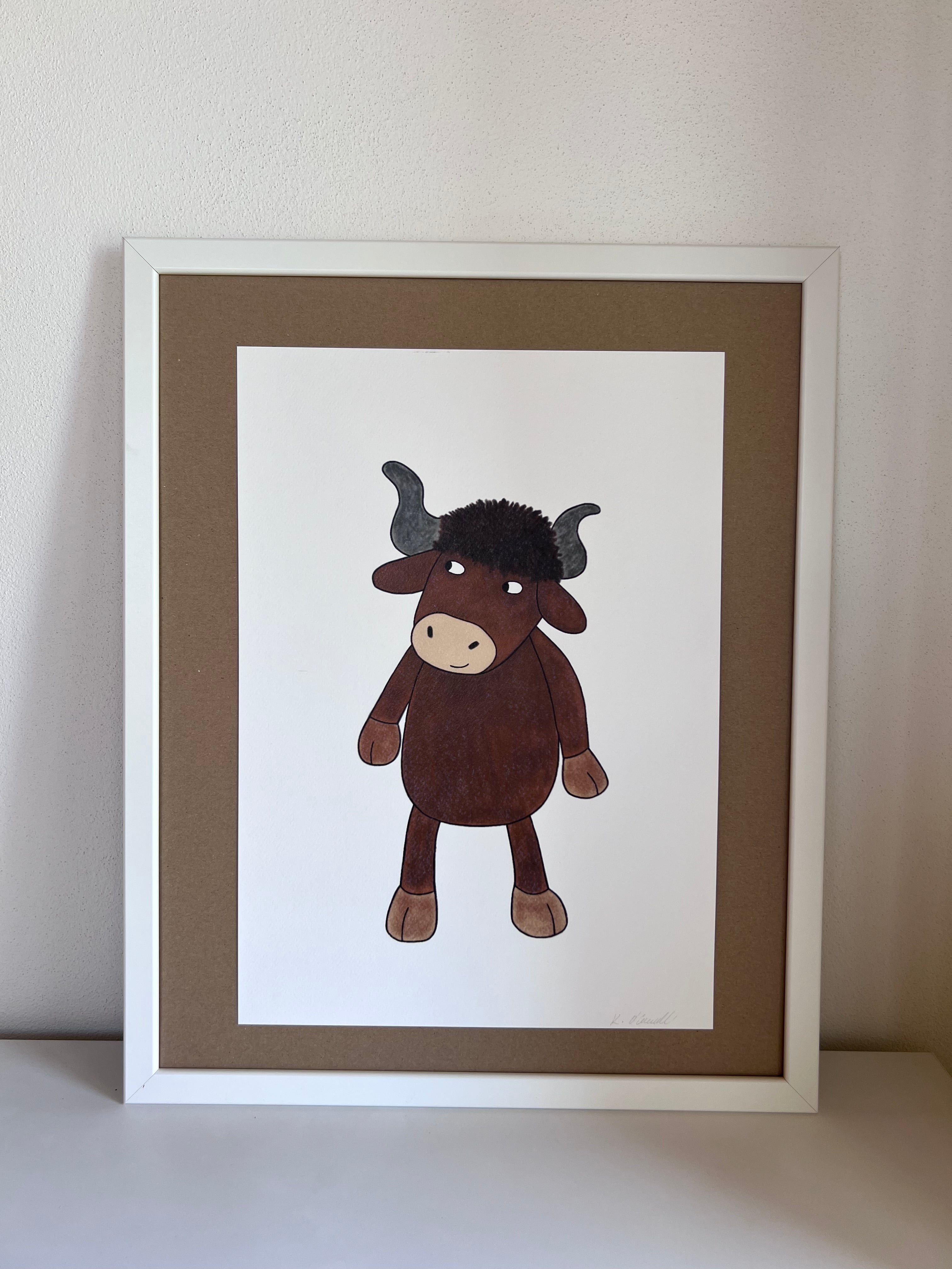 Print- The Bull