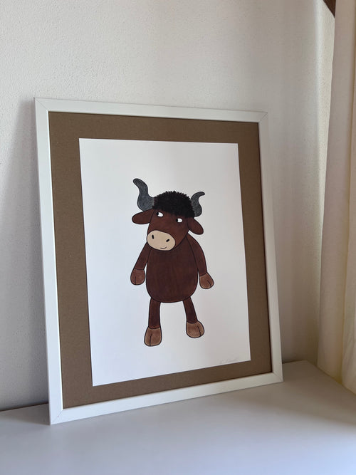Print- The Bull