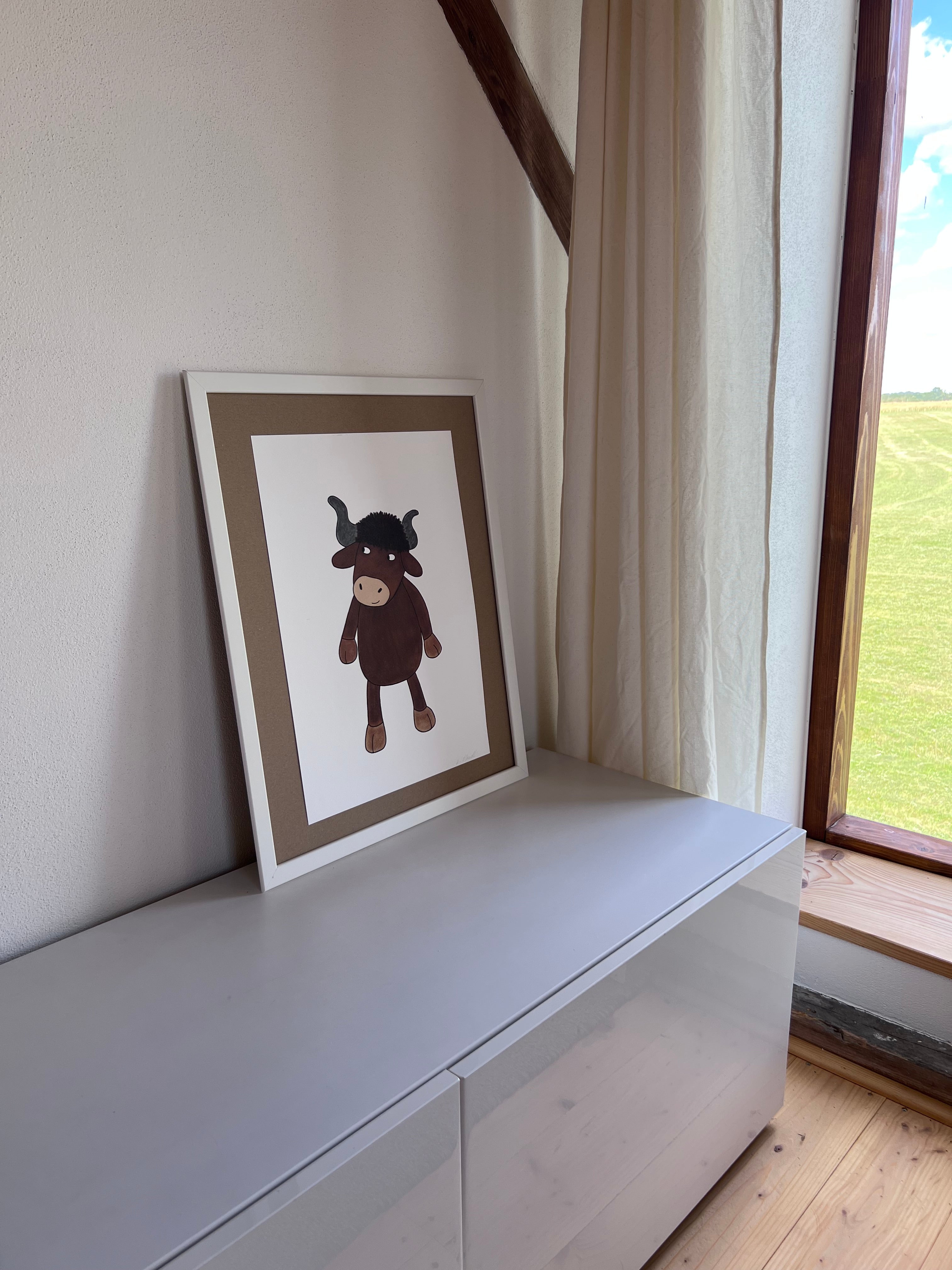 Print- The Bull